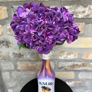 Malibu Passion Fruit művirág dekoráció, Otthon & Életmód, Dekoráció, Virágdísz és tartó, Váza, Újrahasznosított alapanyagból készült termékek, Üvegművészet, MESKA