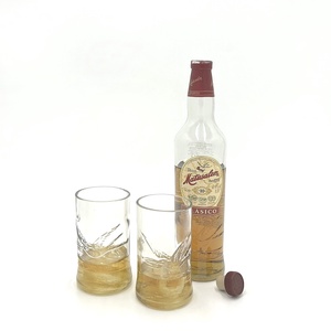 Palack Matusalem Rum pohár készlet : 6 db pohár, Otthon & Életmód, Konyhafelszerelés, tálalás, Tálalás, Pohár, Üvegművészet, MESKA