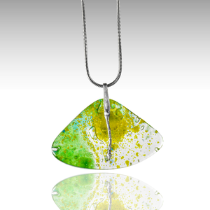 Tövis nélkül nincs... üveg design nyaklánc - ékszer - nyaklánc - medálos nyaklánc - Meska.hu