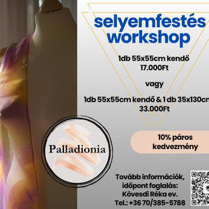 Selyemfestés workshop - Meska.hu