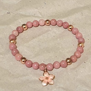 Thulit tűzzománc virággal, , , MESKA