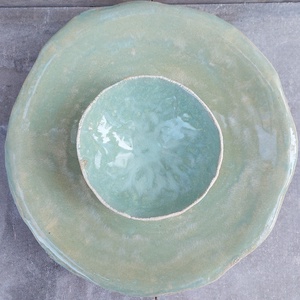 Egyedi kerámia kínálótál - otthon & életmód - konyhafelszerelés, tálalás - tálalás - kínálótál - Meska.hu