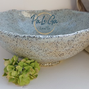 Egyedi, kis méretű mosdótál - Meska.hu