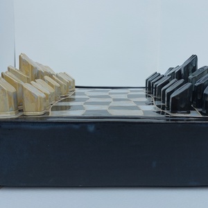 Egyedi, nagy méretű sakk készlet - játék & sport - táblajáték és kártyajáték - sakk - Meska.hu