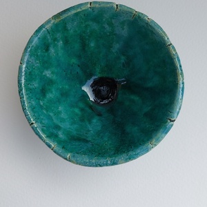 2 darabos, egyedi, kerámia kínálószett - otthon & életmód - konyhafelszerelés, tálalás - tálalás - kínálótál - Meska.hu