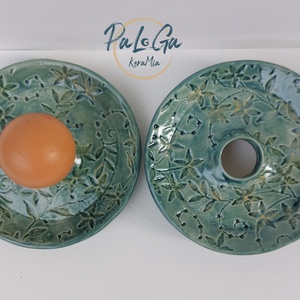 Lágytojás tartó tálka - otthon & életmód - konyhafelszerelés, tálalás - tálalás - tányér & étkészlet - Meska.hu