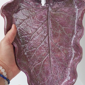 Egyedi, levél formájú nagy kínálótál, Otthon & Életmód, Konyhafelszerelés, tálalás, Tálalás, Kínálótál, , MESKA