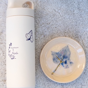 Borostyános termosz - otthon & életmód - konyhafelszerelés, tálalás - italos kellékek - termoszok - Meska.hu