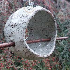 Egyedi, függeszthető, kerek, kerti madáretető  - otthon & életmód - ház & kert - madáretető & itató - Meska.hu