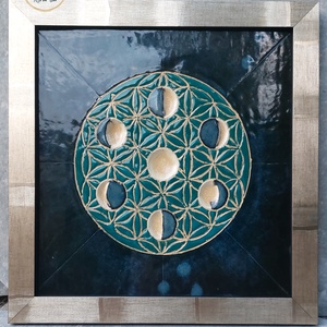 Holdciklus kép, Otthon & Életmód, Dekoráció, Dísztárgy, Agyagozás, Kerámia, MESKA