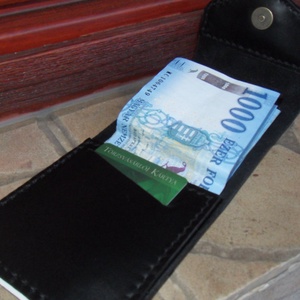 Bőr Pénztárca Hajtogatós - táska & tok - pénztárca & más tok - pénztárca - férfi pénztárca - Meska.hu