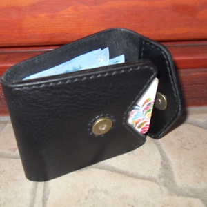 Bőr Pénztárca Hajtogatós - táska & tok - pénztárca & más tok - pénztárca - férfi pénztárca - Meska.hu