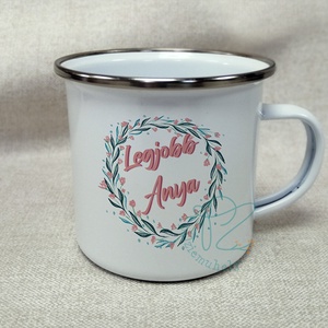 Legjobb Anya - Anyák napi Zománc Bögre - Meska.hu