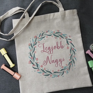 Legjobb Nagyi - Anyák napi Díszpárna - Meska.hu