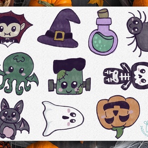 RÉMcuki Halloween Barkácsfilc panel - Meska.hu