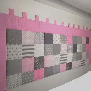 Patchwork falvédő  - otthon & életmód - babaszoba, gyerekszoba - falvédő gyerekszobába - Meska.hu