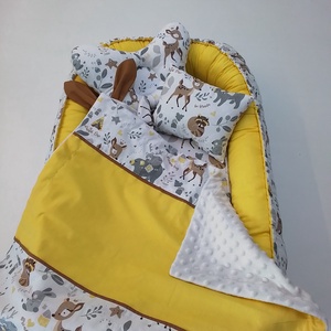 Babafészek szett  - baba - mama - baba ágynemű - babafészek - Meska.hu