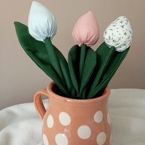 Textil tulipán - otthon & életmód - dekoráció - Meska.hu