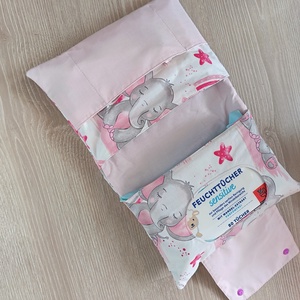 Pelenkázó neszeszer egészségügyi kiskönyv borítóval elefánt - táska & tok - pelenkatáska - pelenkatartó tok - Meska.hu