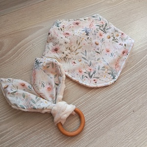 Szundikendő szett virágok  - játék & sport - 3 éves kor alattiaknak - alvóka & rongyi - Meska.hu