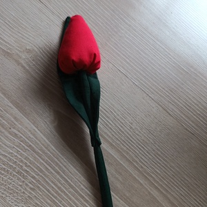 Textil tulipán, örök tulipán, anyák napi tulipán  - otthon & életmód - virágdekoráció - virágok - szálas virág - Meska.hu