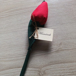 Textil tulipán, örök tulipán, anyák napi tulipán , Otthon & Életmód, Virágdekoráció, Virágok, Szálas virág, , MESKA