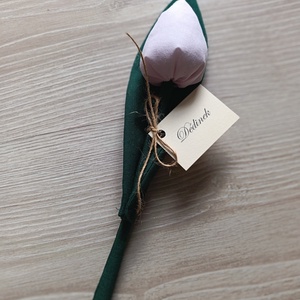 Textiltulipán, örök tulipán, anyák napi tulipán , Otthon & Életmód, Virágdekoráció, Virágok, Szálas virág, Varrás, MESKA