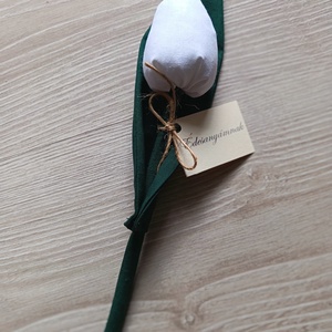 Textil tulipán, örök tulipán, anyák napi tulipán , Otthon & Életmód, Virágdekoráció, Virágok, Szálas virág, Varrás, MESKA
