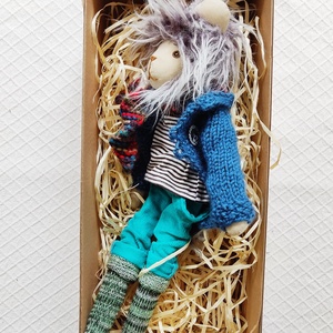 Öltöztethető Pamuki oroszlán - játék & sport - baba & babaház - öltöztethető baba - Meska.hu