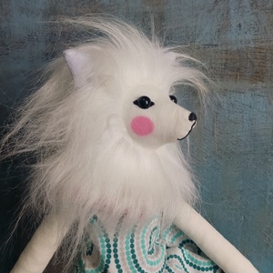 Pamuki sarki róka  - játék & sport - baba & babaház - öltöztethető baba - Meska.hu