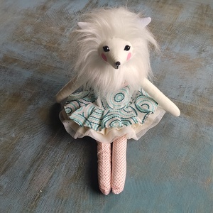 Pamuki sarki róka  - játék & sport - baba & babaház - öltöztethető baba - Meska.hu