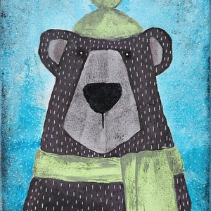 Medvés kép - Meska.hu