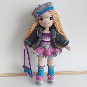 SZOFI baba horgolt amigurumi - Meska.hu