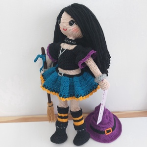 ZELINA baba, amigurumi - játék & sport - baba & babaház - öltöztethető baba - Meska.hu ZELINA baba, amigurumi - játék & sport - baba & babaház - öltöztethető baba - Meska.hu