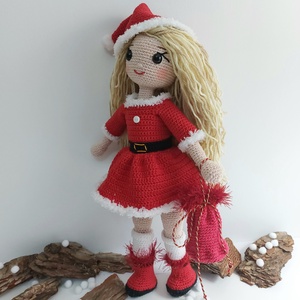 NOELLA baba, amigurumi - játék & sport - baba & babaház - öltöztethető baba - Meska.hu NOELLA baba, amigurumi - játék & sport - baba & babaház - öltöztethető baba - Meska.hu