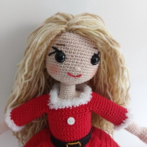 NOELLA baba, amigurumi - játék & sport - baba & babaház - öltöztethető baba - Meska.hu NOELLA baba, amigurumi - játék & sport - baba & babaház - öltöztethető baba - Meska.hu