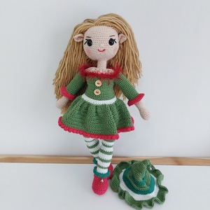 ÉDA baba, amigurumi - játék & sport - baba & babaház - öltöztethető baba - Meska.hu ÉDA baba, amigurumi - játék & sport - baba & babaház - öltöztethető baba - Meska.hu