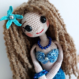 amigurumi baba, sellőlány - játék & sport - baba & babaház - öltöztethető baba - Meska.hu amigurumi baba, sellőlány - játék & sport - baba & babaház - öltöztethető baba - Meska.hu