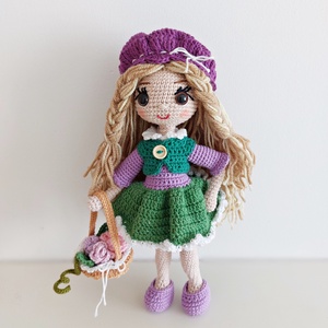 amigurumi  Bori baba - játék & sport - baba & babaház - öltöztethető baba - Meska.hu