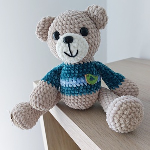 amigurumi mackó, Játék & Sport, Plüssállat & Játékfigura, Maci, Horgolás, Baba-és bábkészítés, MESKA