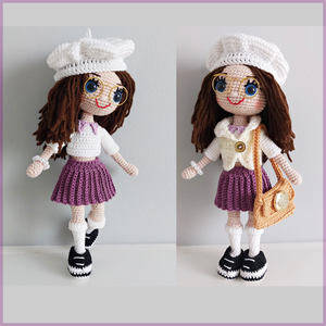 amigurumi Blanka baba , Játék & Sport, Baba & babaház, Öltöztethető baba, Baba-és bábkészítés, Horgolás, MESKA