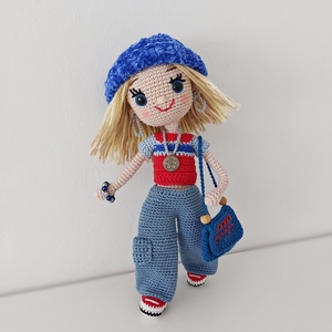 amigurumi Regina baba  - Meska.hu