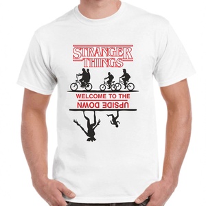 Stranger Things welcome to the upside down férfi póló. Minőségi 100% pamut egyedi férfi póló. - ruha & divat - férfi ruha - póló - Meska.hu