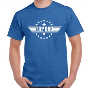 Feliratos póló apának TOP DAD felirattal. Minőségi 100% pamut egyedi póló. - ruha & divat - férfi ruha - póló - Meska.hu