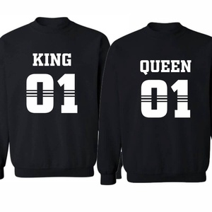 KING and QUEEN 01 stílusos  páros pulóver szett, minőségi egyedi pulcsik valentin napra, évforulóra., Ruha & Divat, Páros szett, Női-férfi páros szett, , MESKA