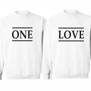 ONE LOVE páros pulóver szett, minőségi egyedi pulcsik valentin napra, évforulóra. - ruha & divat - páros szett - női-férfi páros szett - Meska.hu