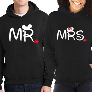 MR és MRS páros kapucnis pulóver szett. Kapucnis pulcsik valentin napra, évforulóra. Ajándék pároknak. - ruha & divat - páros szett - női-férfi páros szett - Meska.hu
