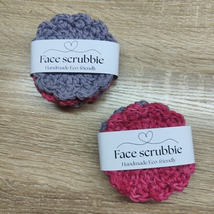 Horgolt arc tisztító korong  újrahasznosítható, környezetbarát szépségápolás  - szépségápolás - arcápolás - arctisztító korong - Meska.hu