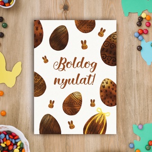 Húsvéti képeslap, üdvözlőlap - Meska.hu