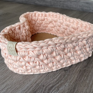 Szív alakú tároló kosár - otthon & életmód - tárolás & rendszerezés - tárolókosár - Meska.hu